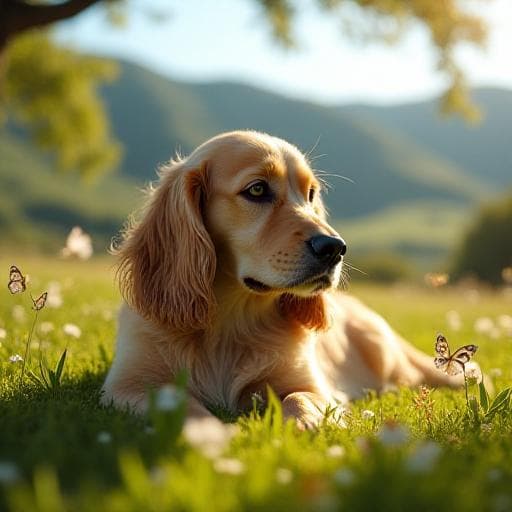 Dog named Zephyr