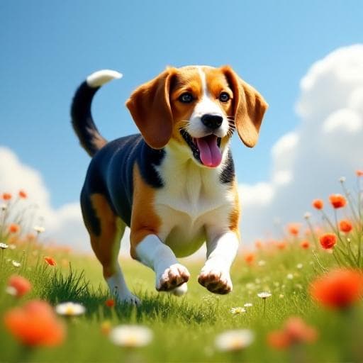 Dog named Zesty