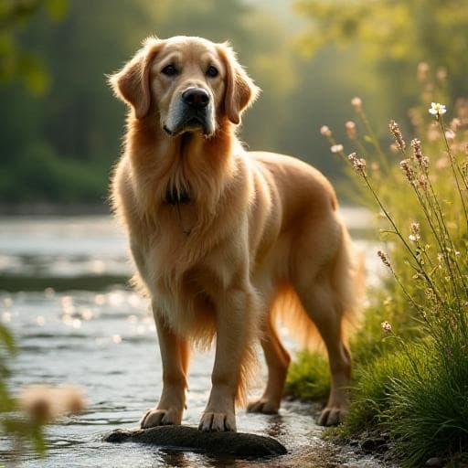 Dog named Zhanna