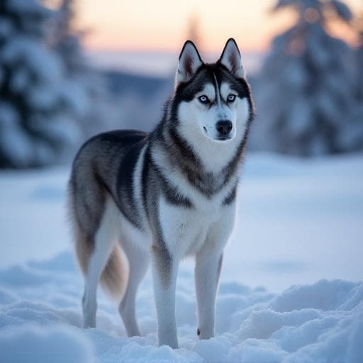 Dog named Zima