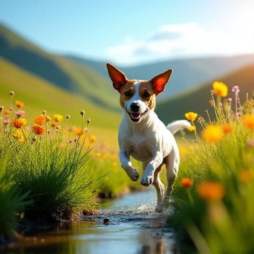 Dog named Zippity