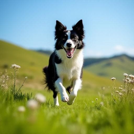 Dog named Zoomie Mczoomster