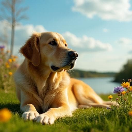 Dog named Abiona