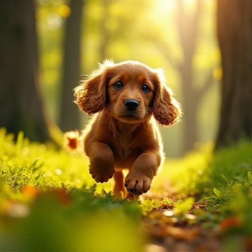 Dog named Acorn