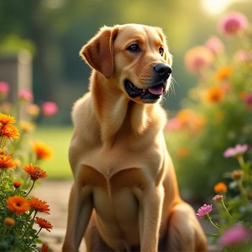 Dog named Adia