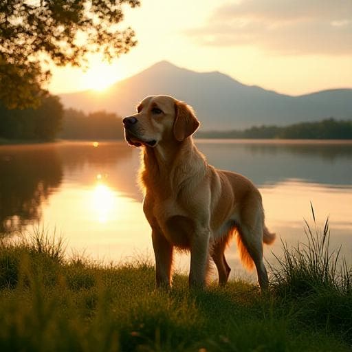 Dog named Amin