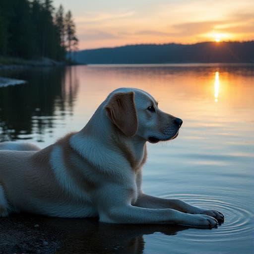 Dog named Aquene