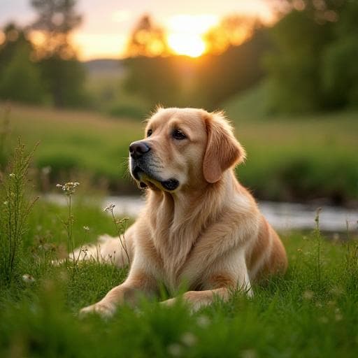 Dog named Arav