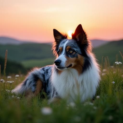 Dog named Azul