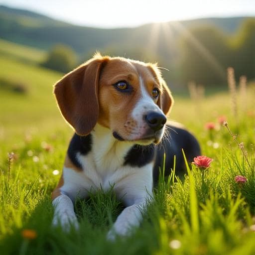 Dog named Bev