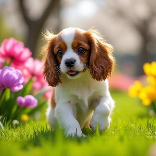 Dog named Blosem