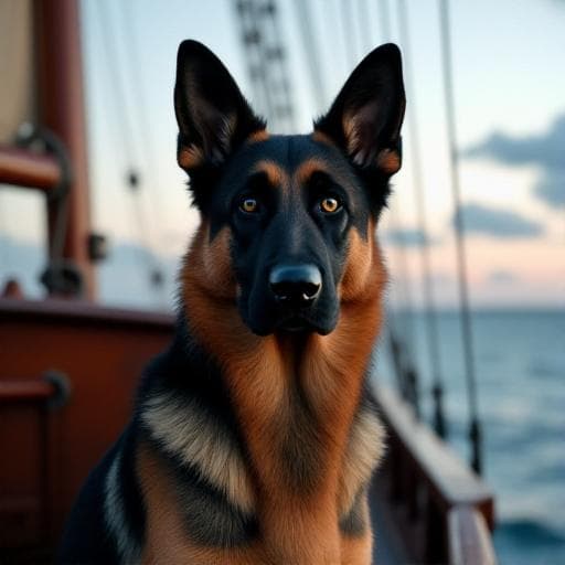 Dog named Capitano