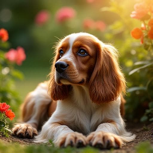 Dog named Cappuccino