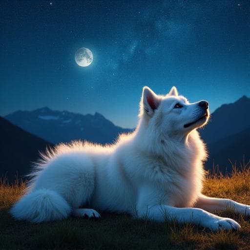 Dog named Celestial
