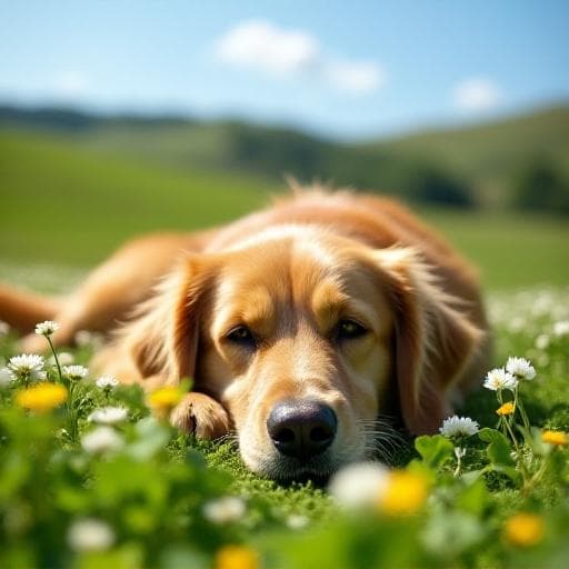 Dog named Clover