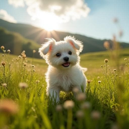 Dog named Cotton