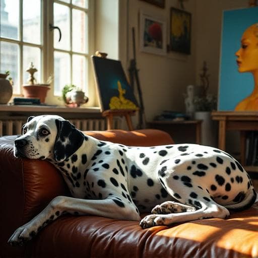 Dog named Dalí