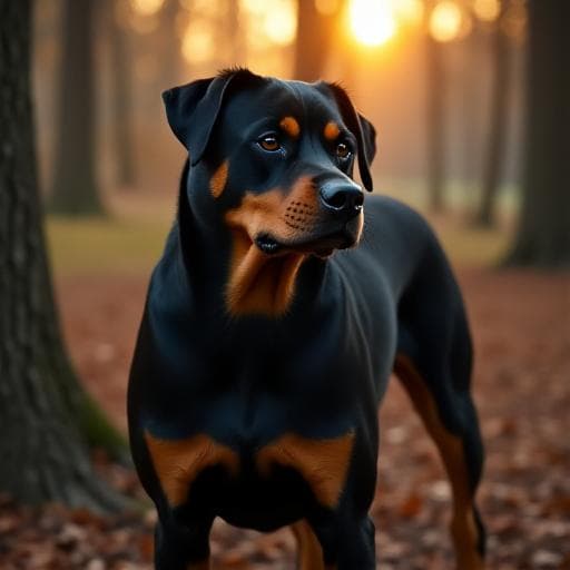 Dog named Darcel