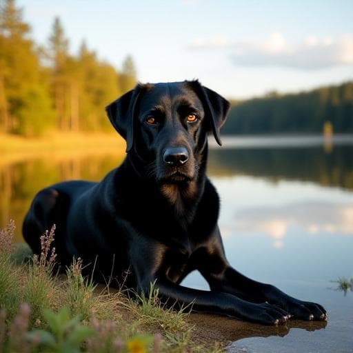 Dog named Dega