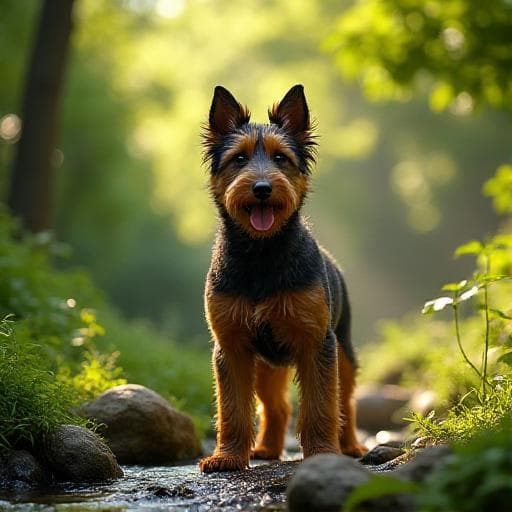 Dog named Dimka
