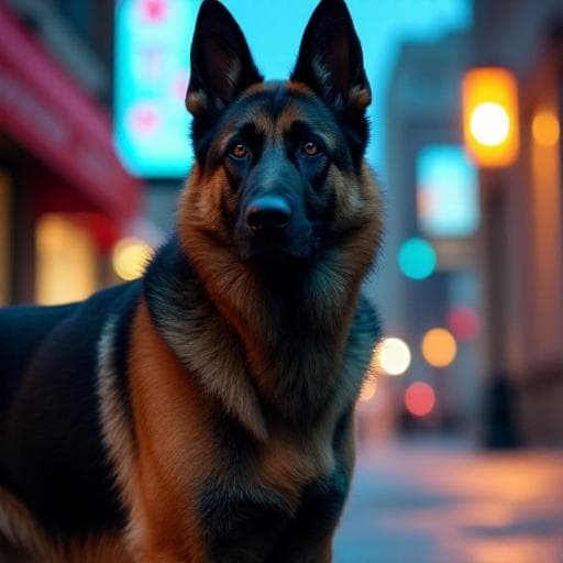 Dog named Draven