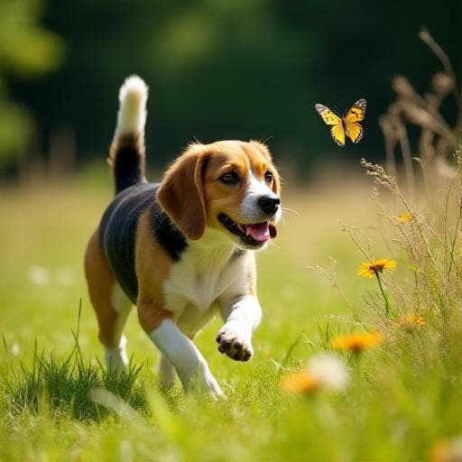Dog named Dusti
