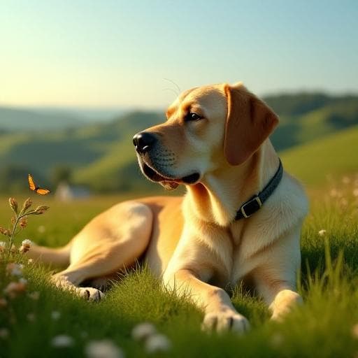 Dog named Esmeralda