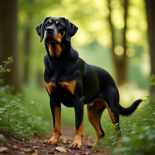 Dog named Faraday