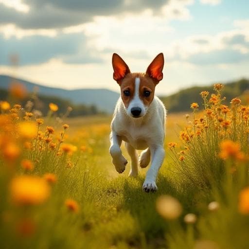 Dog named Firecracker