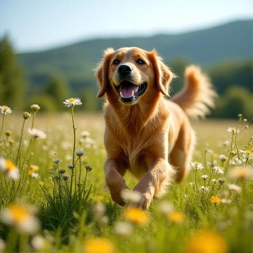 Dog named Flocky