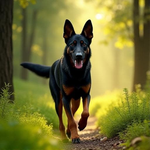 Dog named Frigga
