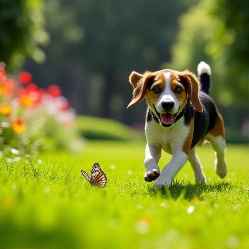 Dog named Fuzz Lightpaw