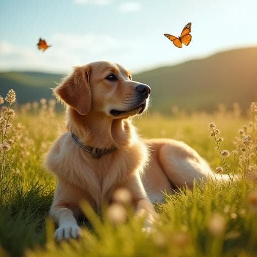 Dog named Galina