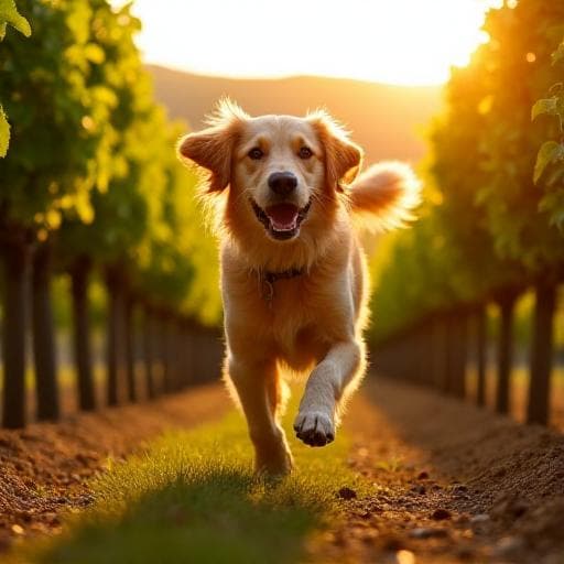 Dog named Ginto