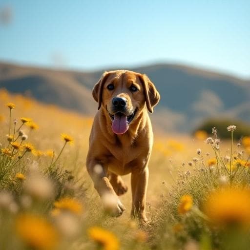 Dog named Gomo