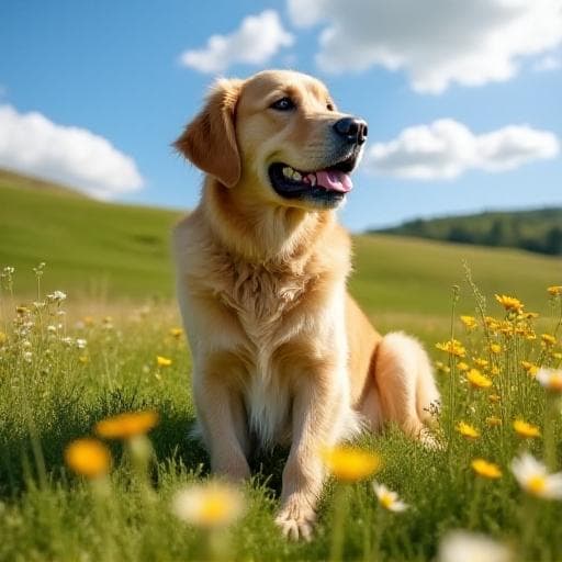 Dog named Halley