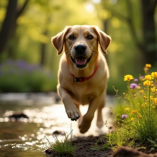 Dog named Hally