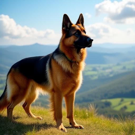 Dog named Harvy