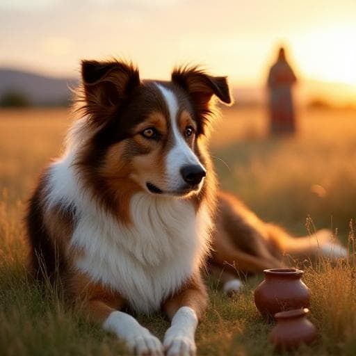 Dog named Hopi