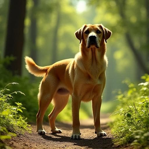 Dog named Kaspar