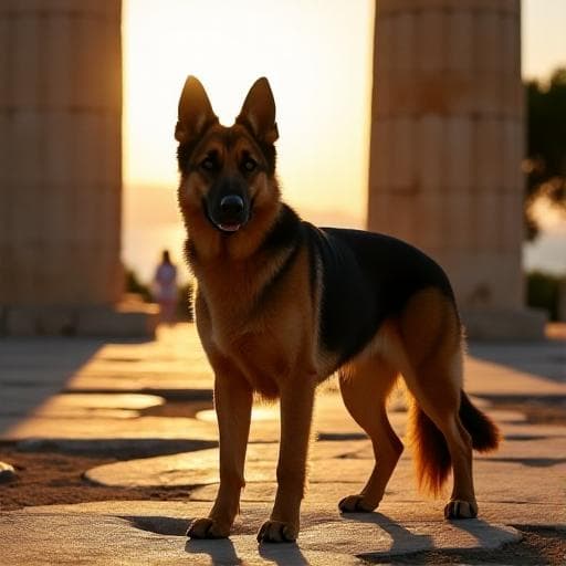 Dog named Kassandra