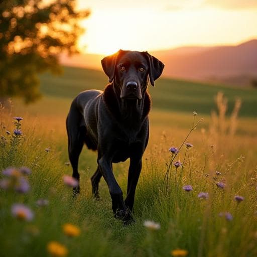 Dog named Keene