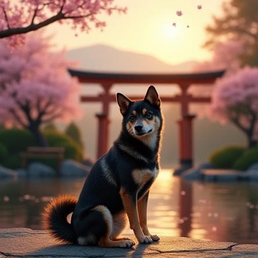 Dog named Komo