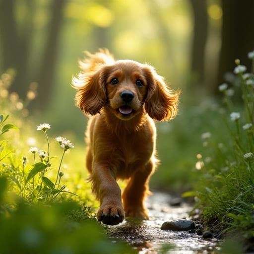 Dog named Krispin