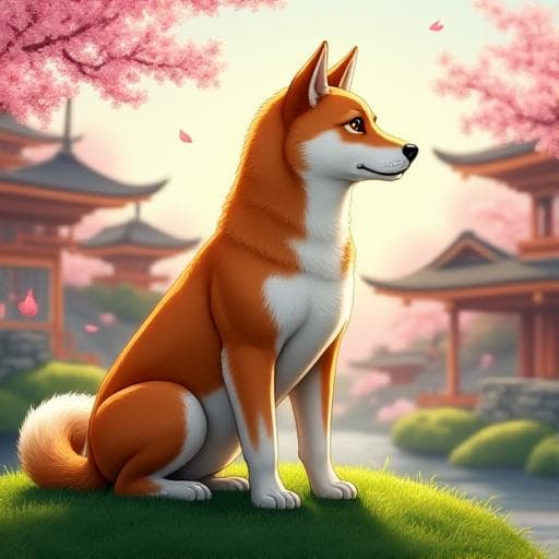 Dog named Kyoko