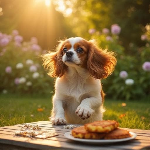 Dog named Latke
