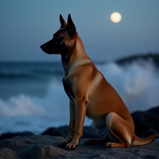 Dog named Lugia