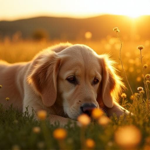Dog named Makka