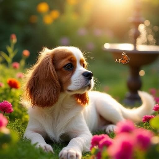 Dog named Marshmellow