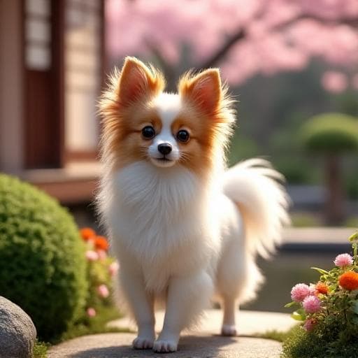 Dog named Miyu